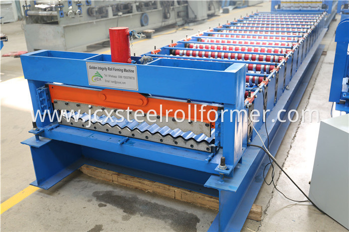 Long Span Corrugated PPGI/Gi Roofing Sheets Roll Forming Machinery